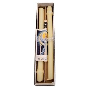 Vintage 1949 Blessed Candles Will & Baumer Catholic Sacramental NEW UNLIT